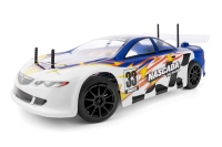 HiMOTO 1:10 Onroad NASCADA Brushless 2,4 GHz RTR set, blau (HMHI5101BL-B)