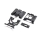 Axial - Servo Mount Skid Cross Members: SCX10 III HP (AXI-3001)