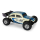 Pro-Line Racing - Class 1 VW Bug Blue Race Body Conversion Kit and Flat Iron M/T Tires Mounted 12mm Chrome Diablo (4) for ARRMA TYPHON GROM (PRO368000T1)