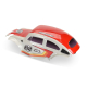 Pro-Line Racing - Class 1 VW Bug Red Race Body Conversion Kit and Flat Iron M/T Tires Mounted 12mm Chrome Diablo (4) for ARRMA TYPHON GROM (PRO368000T2)
