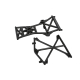 FS Racing - Hinterer Rahmen (Atom) (FSR336165)