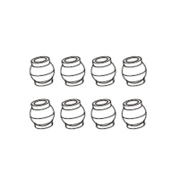 MJX - Kugelkopf (8 Stück) (MX-Q1602)