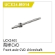 UDI R/C - Front axle CVD driveshaft (1pcs) UCX2405 &...