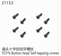 Yikong - Button Head Taping Screw ST2*6 (YK21153)