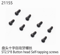 Yikong - Button Head Taping Screw ST2.5*8 (YK21155)