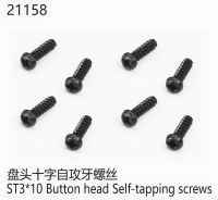 Yikong - Button Head Taping Screw ST3*10 (YK21158)