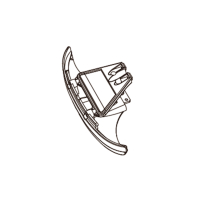 MJX - Frontstoßstangen-Bauteil (MX-14100D)