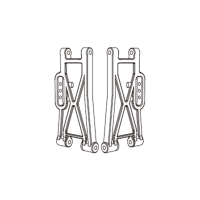 MJX - Hinterer unterer Querlenker (MX-P12250)