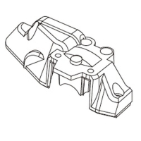 MJX - Obere hintere Getriebeabdeckung (MX-P14197)