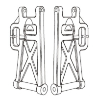 MJX - Hinterer unterer Querlenker (MX-P14257)