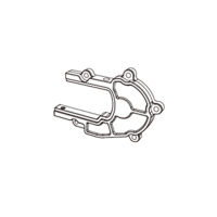 MJX - Motorhalterungs-Adapterplatte (MX-P8GBK03)