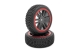 Funtek - Front complete tyres (x2) - RED (IM-FTK-21103)