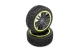 Funtek - Rear complete tyres (x2) - Yellow (IM-FTK-21114)