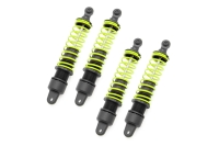 Funtek - Standard plastics shocks Yellow (x4) (IM-FTK-21144)