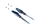 OMP - M2 V3 tail blade set Heckrotor