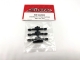 SWORKz S12-3 Plastic Synthesis Rear Hub Inserts (6PCS) (SW222005I)