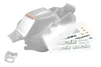 SWORKz Falcon ST-4 Clean Body Shell Light (90% Pre-Cut for Buggy) (SW258001CL)