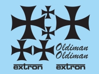 Extron Dekorsatz Oldiman (schwarz) (X5539)