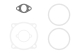 Kavan - Gasket set cylinder head, backplate, cam plate...