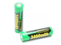 Li-Ion Akku 18650 EGOBATT 3400 3,7V (2 Stück)