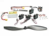 Pichler Antrieb + Servos Crack Fokker (17212)