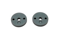 SWORKz 1/10 BBS Precision Plastic Shock Piston Flat Type (1.6X2Holes)(13mm)(2PC) (SW22201216X2)