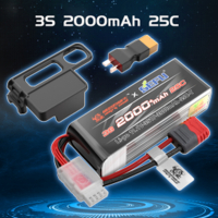 MJX - 3S-(25C) 11,1V 2000+mAh (Softpack-Akku) (MX-3S200025C)