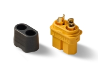 D-Power XT60 Plus mit Sicherungsclip Buchen - 25 St. (AMXT60L-F25)