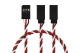 Kavan - Y-Kabel verdrillt 30cm FUT (PVC) (KAV36.2403)
