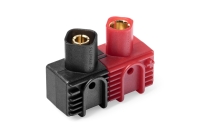 RCProPlus - SupraX D7 7808 Goblin Heli Lötfreier Stecker rechtwinklig (2 Paar) (RAS7808D7SABBAT2)