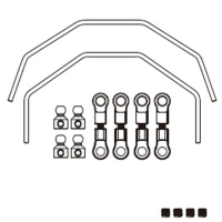 MJX - Vorderer/Hinterer Stabilisator (MX-10121B)