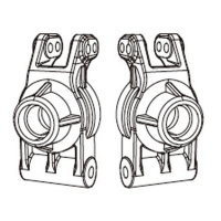 MJX - Hintere Montagebasis (MX-10260)