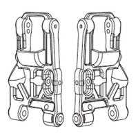 MJX - Vorderer unterer Querlenker (MX-P10224)