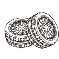 MJX - Reifen (MX-P103003B)