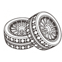 MJX - Reifen (4 Stück) (MX-P103006B)