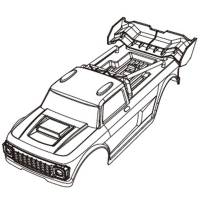 MJX - Karosserie (Rot) (MX-P103010)