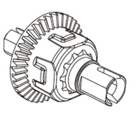 MJX - Vorder-/Hinterdifferential (MX-P10420)