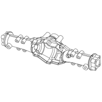 MJX - Vorderachsgehäuse (MX-P8HAF02)