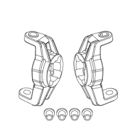 MJX - Vorderachs-Adapterhalterung (MX-P8HAF06)
