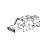 MJX - Fahrzeug-Karosserie-Baugruppe (MX-P8HBS)