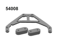 Amewi - 54008 Versteifungsplatte vorne aluminium orange (004-54008)