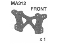 Amewi - MA312 DÃ¤mpferbrÃ¼cke vorne Aluminium blau AM10SC (009-MA312-B)