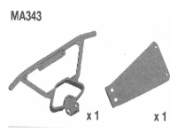 Amewi - MA343 StoÃŸfÃ¤nger vorne AM10SC (009-MA343)