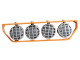 Amewi - Dachscheinwerfer orange mit 4 LEDs (010-20523)