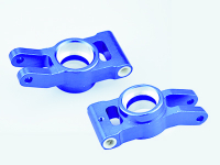 Amewi - 050007 Achsschenkel hinten Aluminium blau 2 StÃ¼ck (004-050007-BL)