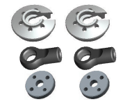 Amewi - ET1032 Dämpfer Kunststoffteile AM10T (009-ET1032)