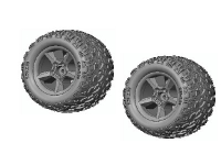 Amewi - ET1052 Komplettrad 2 Stück AM10T (009-ET1052)