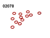 Amewi - 02078 O-Ringe 12 StÃ¼ck (004-02078)