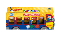 Amewi - Malinos Farben Bus 12 Tempera Plakatfarben (300031)