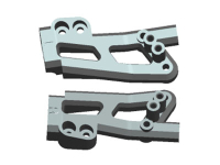 Amewi - Rear shock mount components Sandstorm (014-0405)